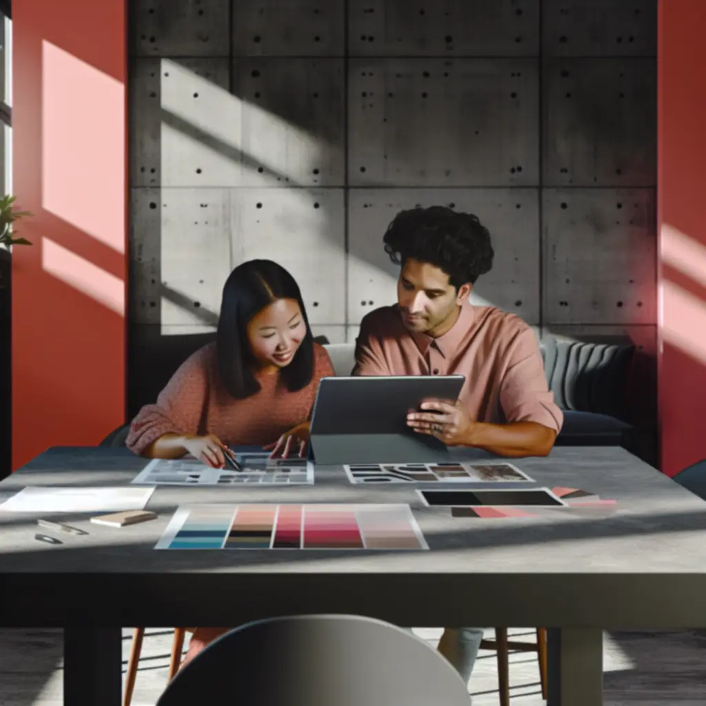 Zespół podczas warsztatów projektowych i sesji kreatywnej