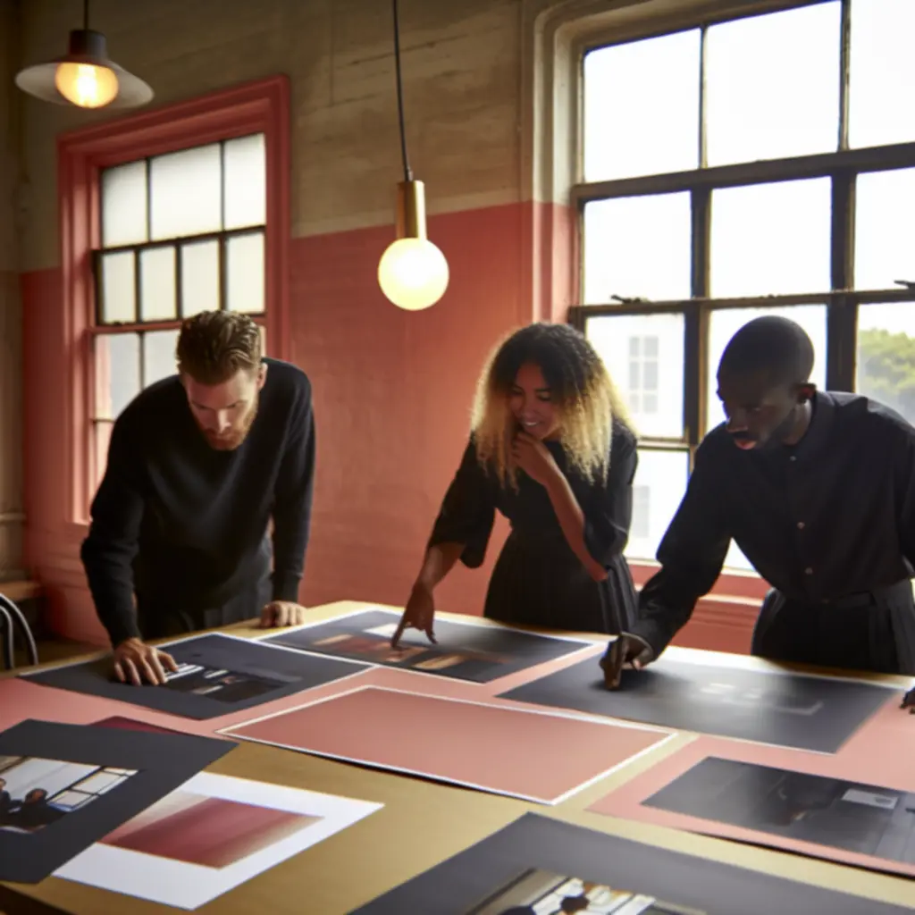 Zespół Creativemotionlab podczas sesji kreatywnej